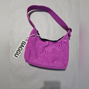 BAGGU Purple Shoulder Bag